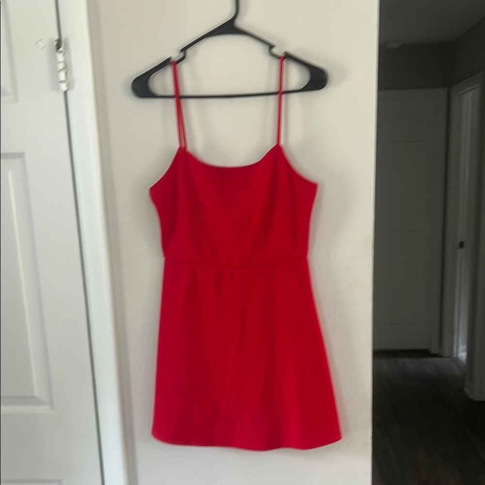 Wild Fable Vibrant Red Dress